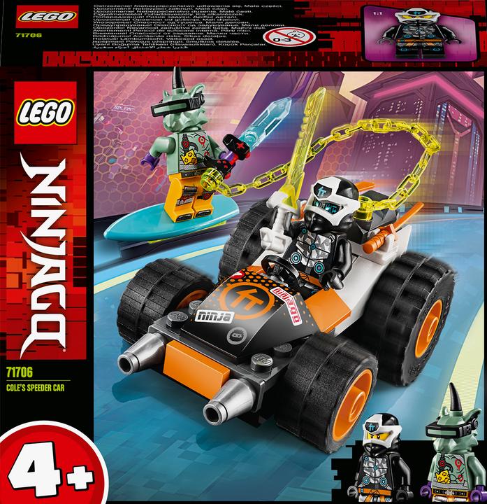 LEGO Cole's speeder (71706, LEGO Ninjago)