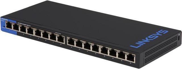 Productafbeelding Linksys Lgs116 (16 Havens)