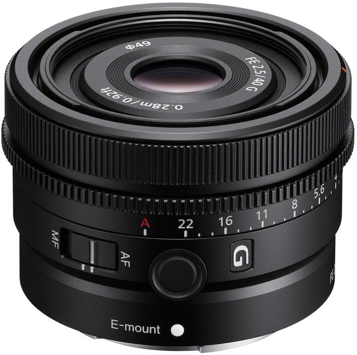 Sony FE 40mm f/2.5 G (Sony E, full size)