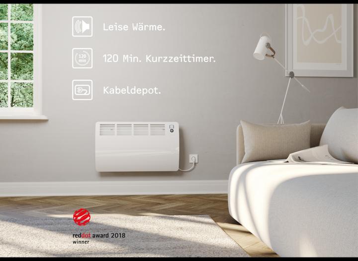 Actual product image Stiebel Eltron CON 15 Premium, 1.5 kW wall convector for approx. 20 m², VDE tested (1500 W)