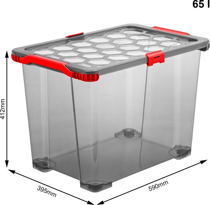 Image du produit Rotho Evo Safe Keeping (59 x 39.5 x 41 cm, 65 l)