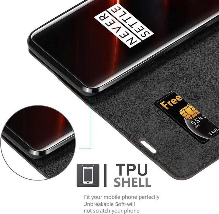Productafbeelding Cadorabo Boek Onzichtbare Magneethoes (OnePlus 7T Pro)