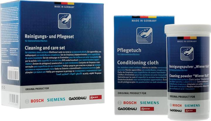 Image du produit Siemens Set de soins pour les surfaces en acier inoxydable