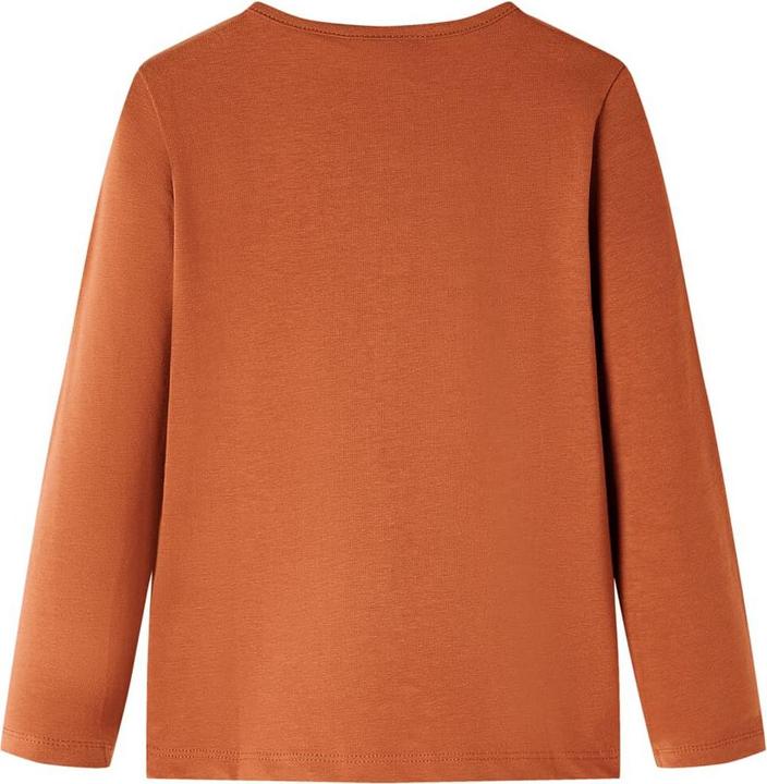 Immagine prodotto VidaXL Camicia da bambino a maniche lunghe Cognac 104,Materiale: 95 % cotone. 5 (104)