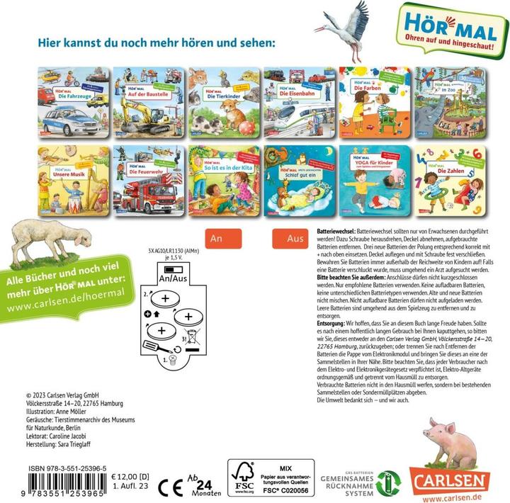 Produktbild Hör mal (Soundbuch): Der Bauernhof (Anne Möller, Deutsch)