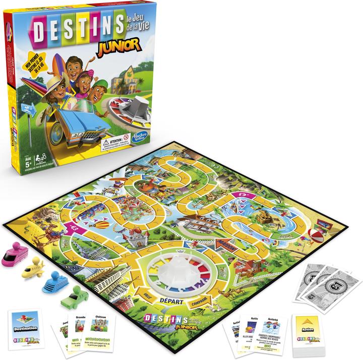 Actual product image Hasbro Gaming The game of life Junior (French)