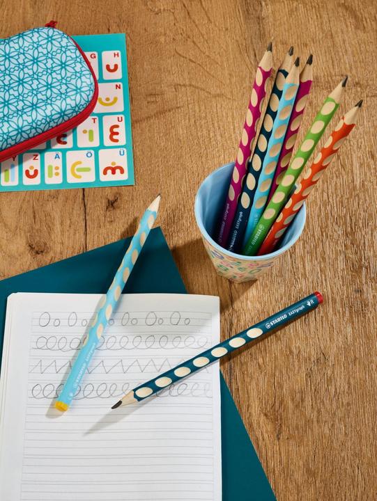 Immagine prodotto STABILO Set scuola EASYgraph, per mancini, blu (3.15 mm, HB, 1 x)