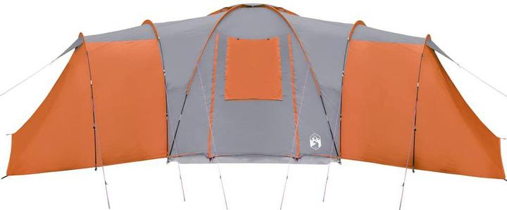 Image du produit VidaXL Tente de camping 12 personnes & orange 840 x 720 x 200 cm 185T Taft (Tente igloo, 24.50 kg, 9+ personnes)
