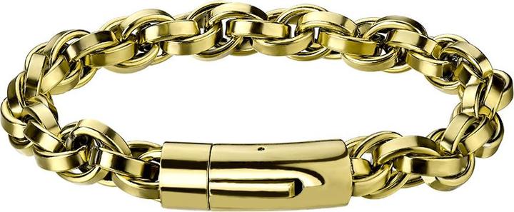 Actual product image Star Piercing Armband vergoldet Seilkette (without brass, Surgical steel 316L)
