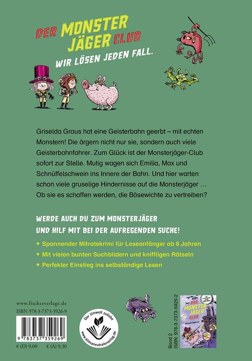 Immagine prodotto Der Monsterjäger-Club 1 – Die Geisterbahn von Bad Murks (Tedesco, Alessandro da Knorre, THiLO, 2022)