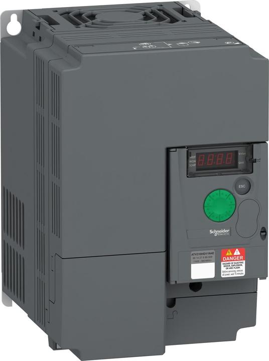 Produktbild Schneider Frequenzumrichter, Easy Altivar 310, 11kW, 380-460V AC, 3-phasig, ohne Filter ATV310HD11N4E