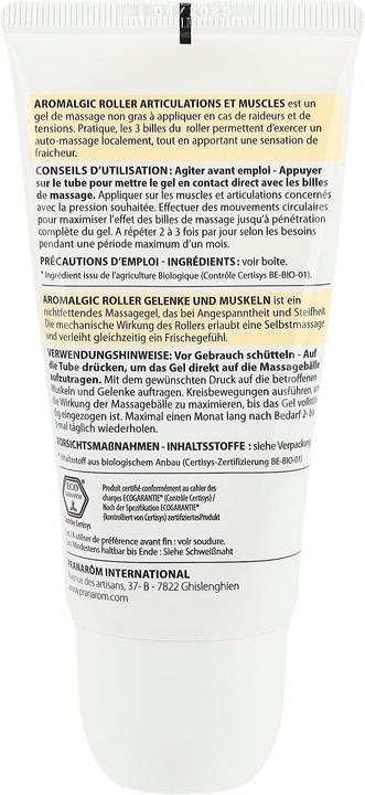 Actual product image Pranarom Aromalgic Roll-on Joints & Muscles 75 ml (1 x, 75 ml, 119 g)