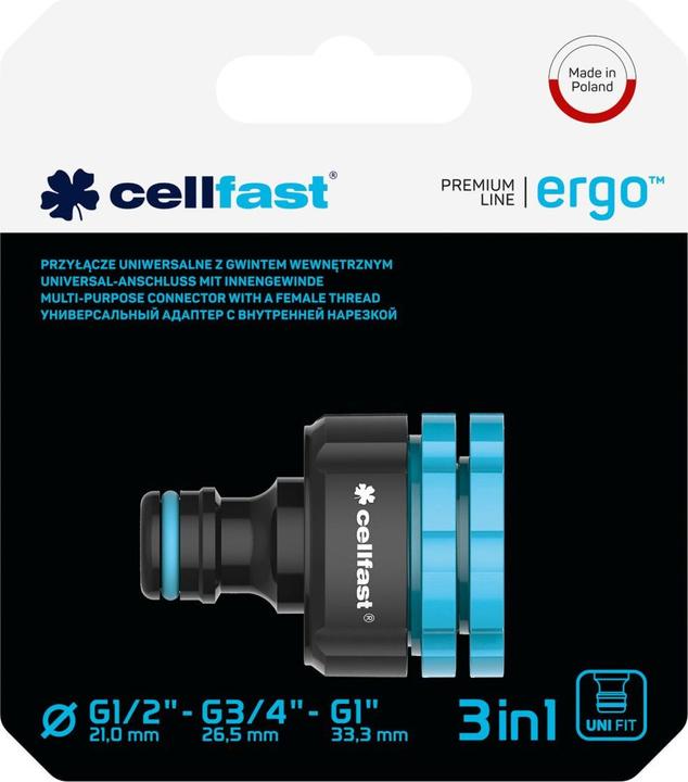 Actual product image Cellfast Universal connection (Tap adaptor, 101.60 mm)