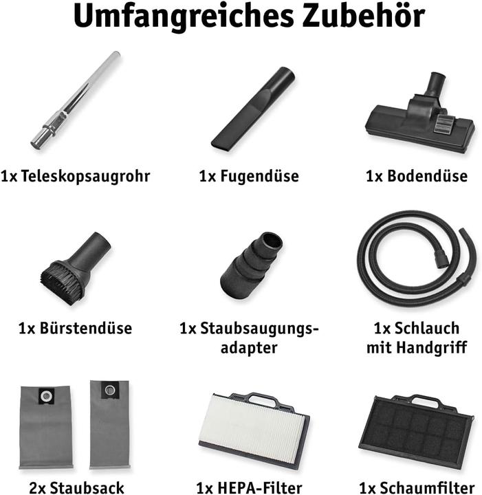 Produktbild Walter Multifunktionssauger mit Wasserfilter (Nass-Trockensauger)