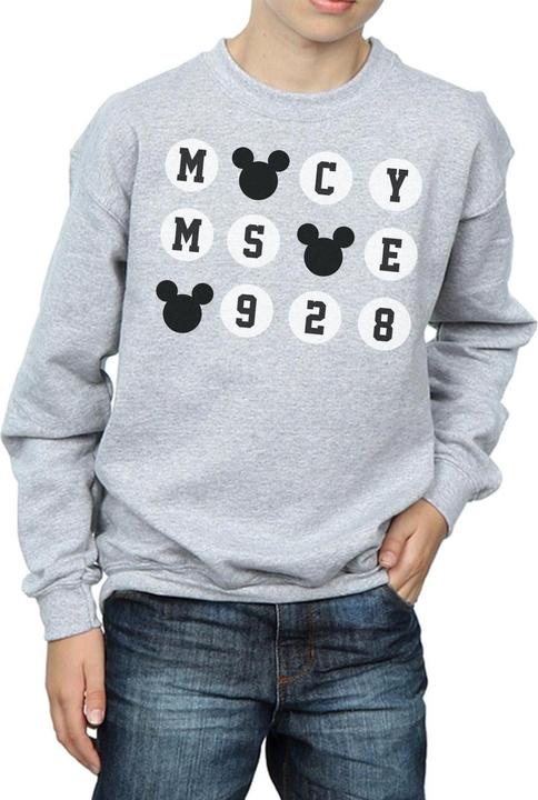 Immagine prodotto Disney Mickey Mouse 1928 Circles Felpa Ragazzi (152, 158)