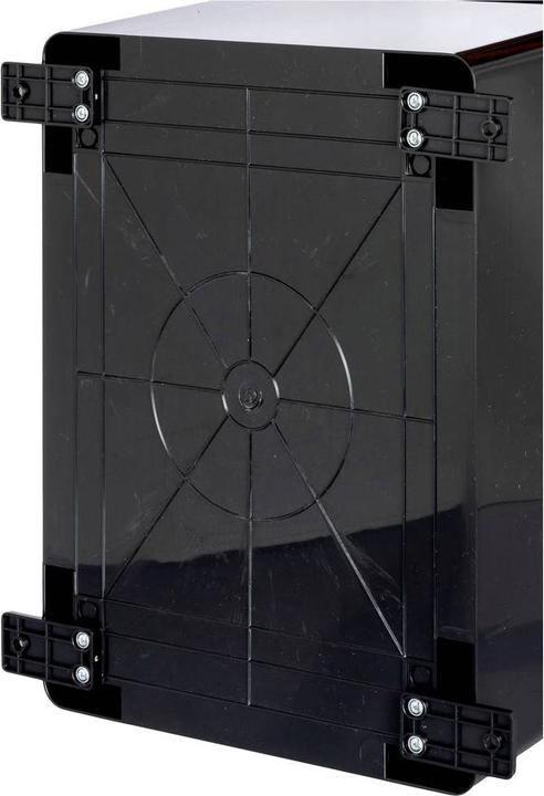 Actual product image Boxexpert BXPPABSB350500190-F01 Installation enclosure 190 x 350 x 500 ABS plastic Black 1pc. (Housing)