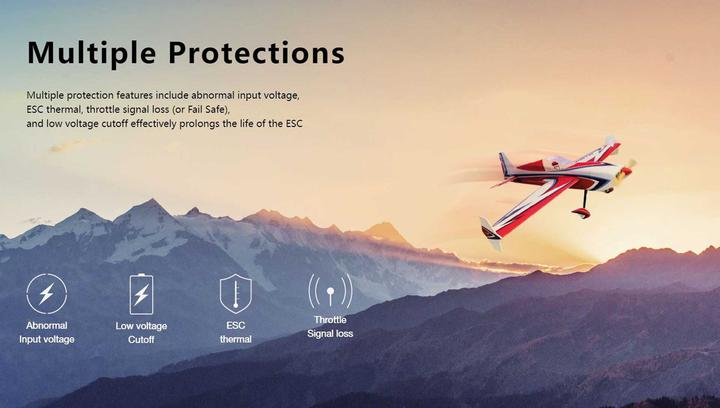 Image du produit Hobbywing Skywalker V2 50A 3-6S, 6A BEC