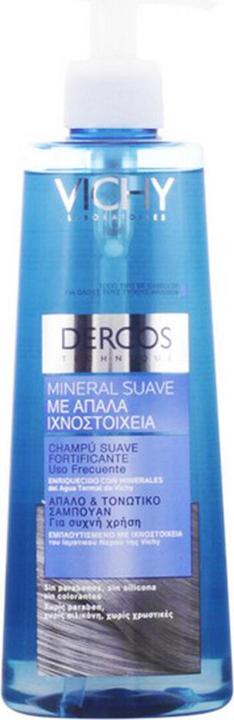 Vichy Dercos Mineralshampoo Mild Und Kräftigend (400 ml, Flüssiges Shampoo)