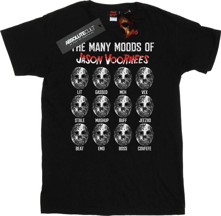 Image du produit Absolute Cult - T-shirt THE MANY MOODS OF JASON VOORHEES - Homme (XL)