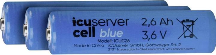Actual product image ICUserver ICU CellPower Blau Spezial-Akku NiMH 2600 mAh 1.2 V 1 St. (1 pcs., 2600 mAh)