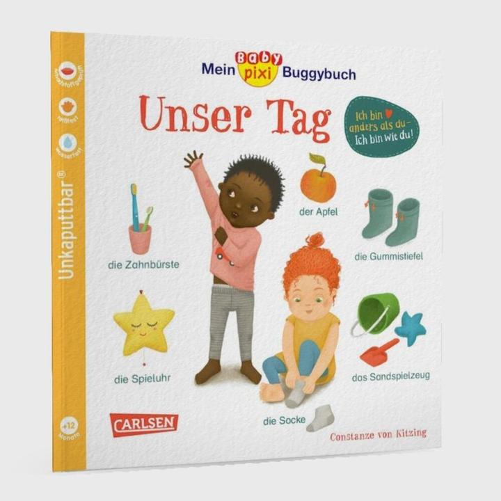 Immagine prodotto Baby Pixi (Unbreakable) 146: Il mio libro del passeggino Baby Pixi: il nostro giorno (Tedesco)