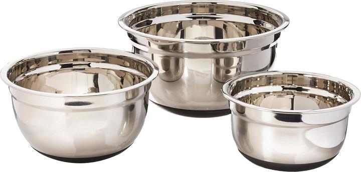Produktbild Küchenprofi Rührschüssel-Set rutschfest 3-tlg. 16 cm, 20 cm und 24 cm (3 x)