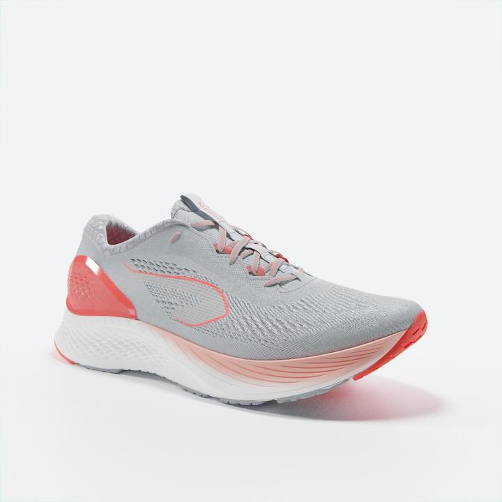 Produktbild Kiprun Laufschuhe Damen - KS500 2 grau/koralle (37)