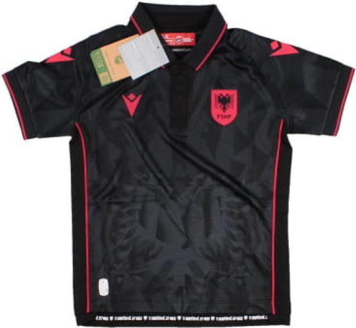 Image du produit Macron Albanie Enfants Troisième Maillot Euro (146, 152, 158)