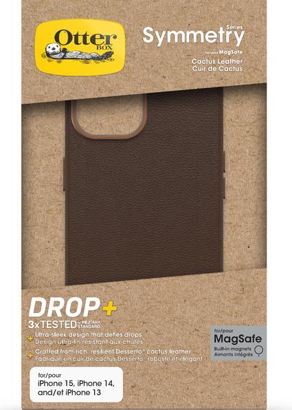 Actual product image OtterBox Symmetry Cactus Leather mit MagSafe (Apple iPhone 15, Apple iPhone 14, Apple iPhone 13)