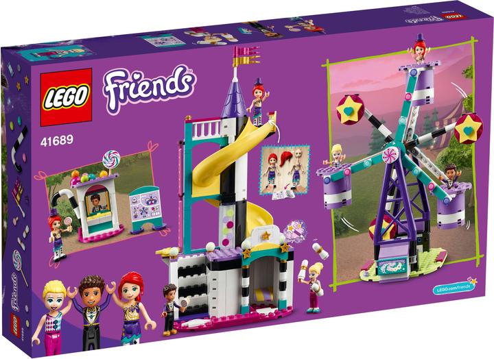Image du produit LEGO La grande roue et le toboggan magiques (41689, LEGO Friends)