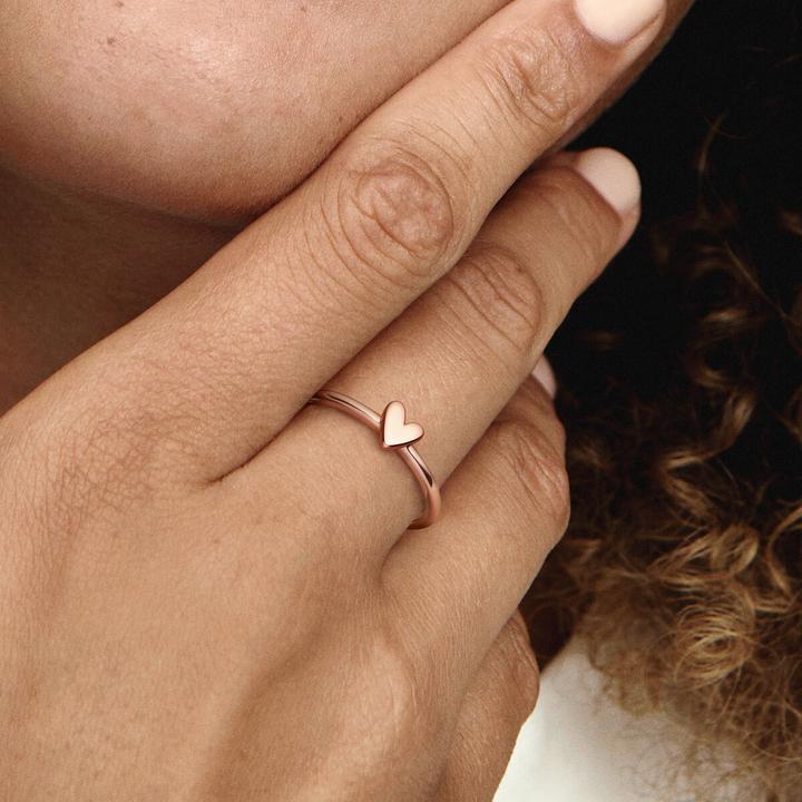 Immagine prodotto Pandora Anello con cuore a mano libera in oro rosa 14k (54)