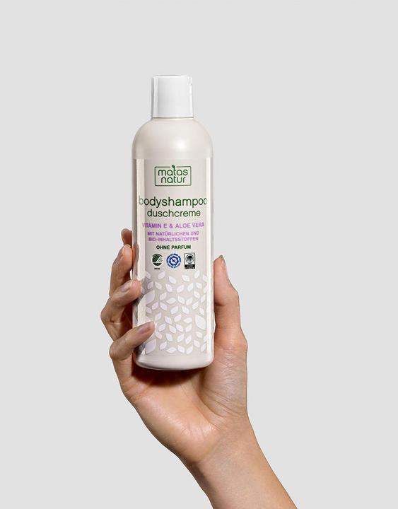 Produktbild Matas Natur Duschcreme mit Aloe Vera & Vitamin E (400 ml)
