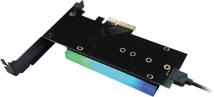 Actual product image LC-Power PCI Express card LC-PCI-M2-NVME-ARGB