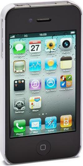 Productafbeelding Dicota Harde Beschermhoes Iphone 4/4s Blanc (Apple iPhone 4, Apple iPhone 4s)
