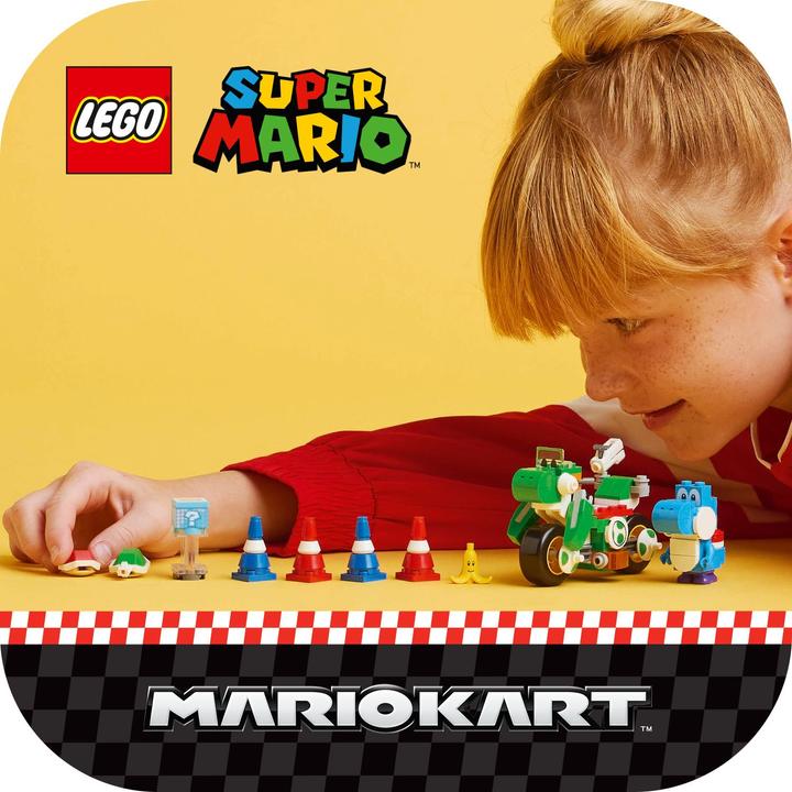 Actual product image LEGO Mario Kart - Yoshi bike (72031, LEGO Super Mario)