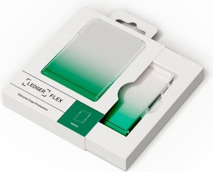 Actual product image Ledger Flex - Protective Case - Green