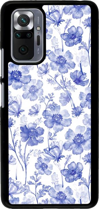 Immagine prodotto PhoneLook Coque Spring 23 acquerello fiori blu (Xiaomi Redmi Nota 10 Pro)