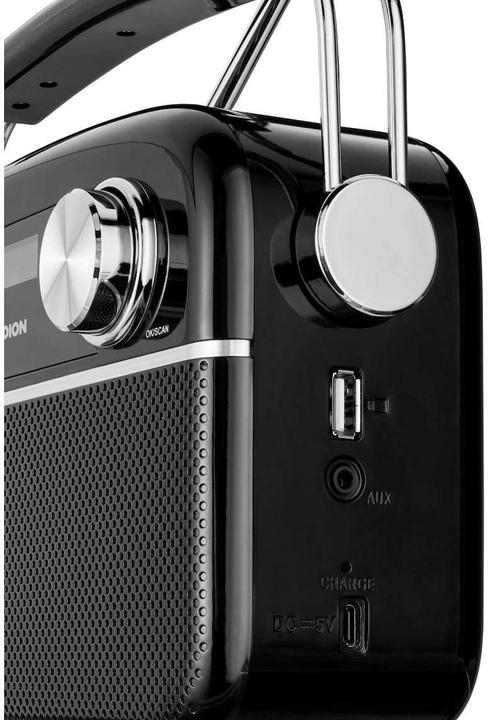 Actual product image Medion DAB+ Radio LIFE E66809 Black (DAB+, FM, Bluetooth)