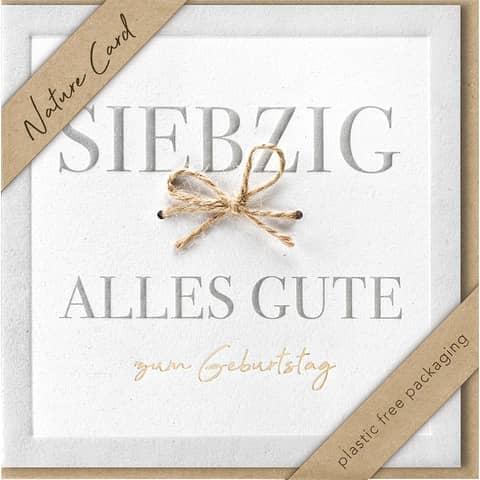 Produktbild BSB Geburtstagskarte Zahl 70