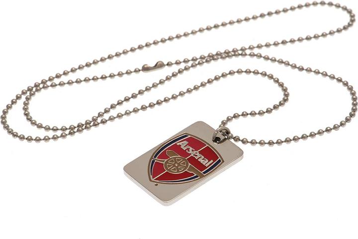 Immagine prodotto Arsenal FC Smalto Cresta Medaglietta E Catena per Cani (100% materiale sintetico)