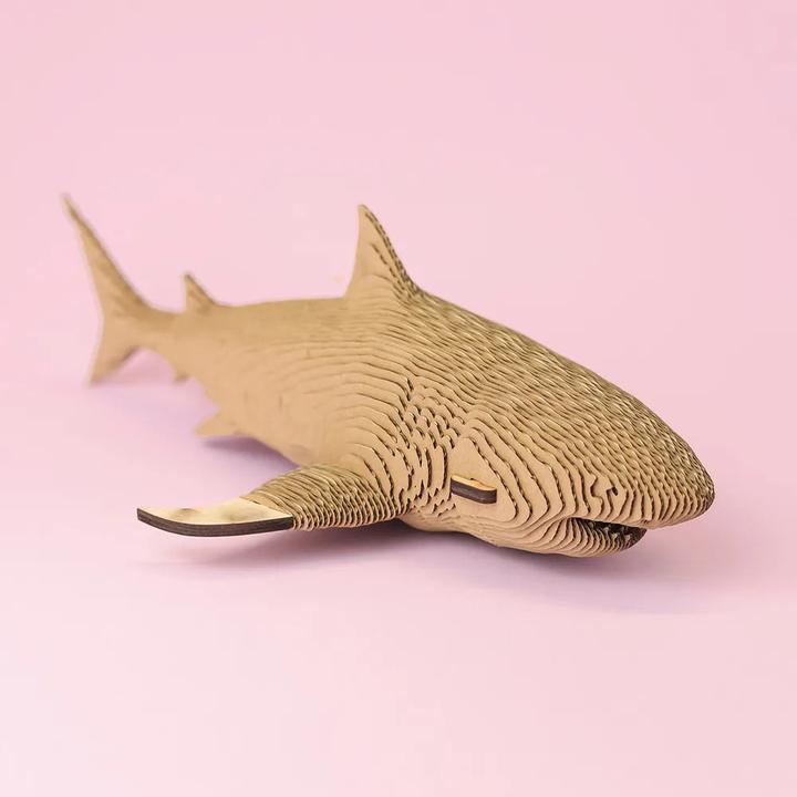 Produktbild Cartonic Weisser Hai - 3D Modell aus Karton