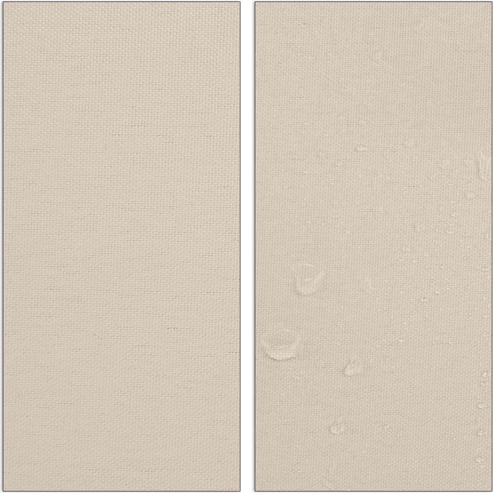 Actual product image Relaxdays Beige Trapeze Shade Sail (550 x 400 x 0.5 cm)