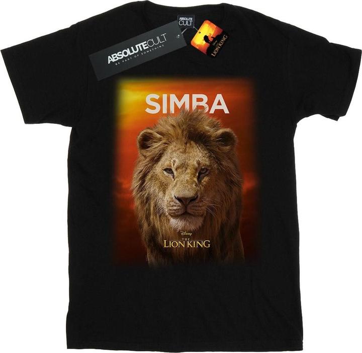 Produktbild Disney The Lion King Movie Adult Simba Poster TShirt (S)