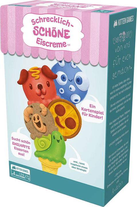 Actual product image Exploding Kittens Terribly beautiful ice cream (German)