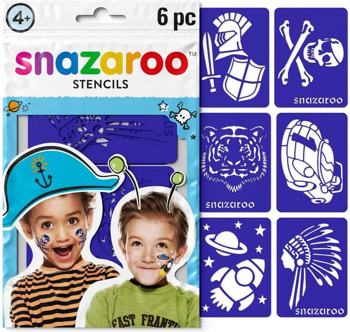 Snazaroo Schablonen Jungen