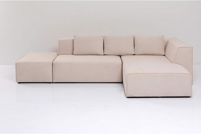 Image du produit Kare Design Canapé d angle Infinity Ottomane crème droite (Canapé d'angle)