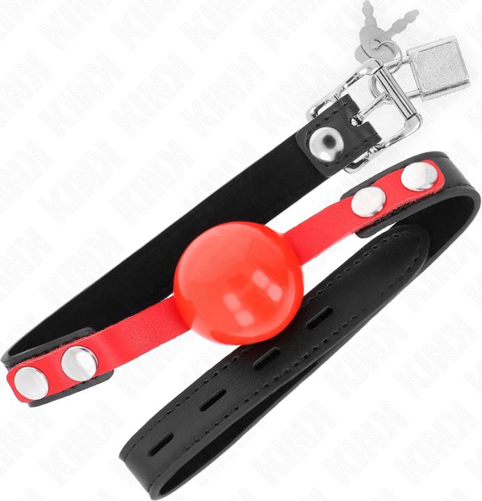 Actual product image Kink SOFT TPE BALL 4 CM GAG MODEL 4 60 x 2 CM ADJUSTABLE 37-52 CM
