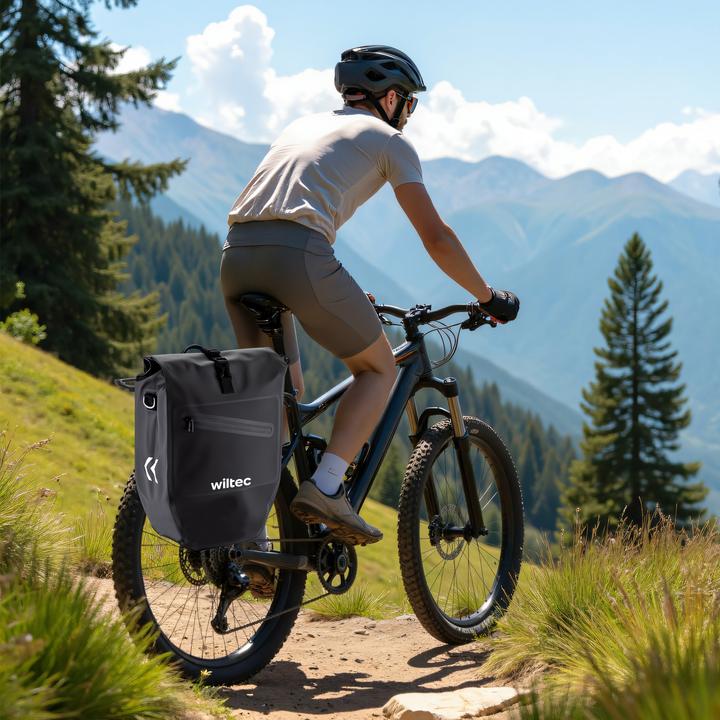 Produktbild Wiltec Gepäckträgertasche (28 l, Gepäckträgertasche)