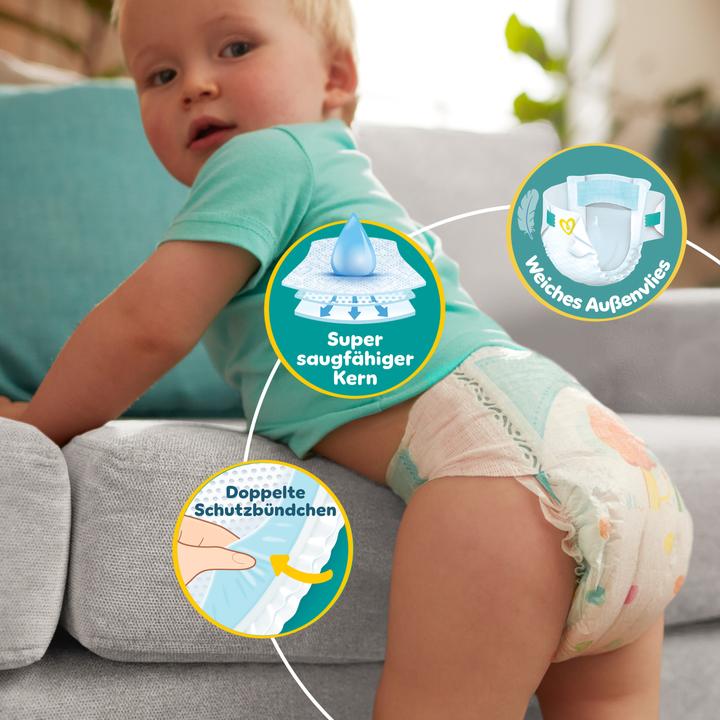 Produktbild Pampers Baby-Dry (Gr. 7, Monatsbox, 132 Stück)