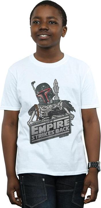 Immagine prodotto Star Wars Boba Fett Skeleton Maglietta Ragazzi (140, 146)